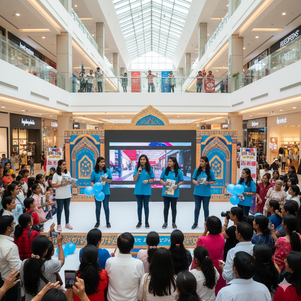 Promotional Activity organized by professional corporate event planner